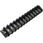 12-Position 12-Way Terminal Block Wire Strip Connector 130x20mm