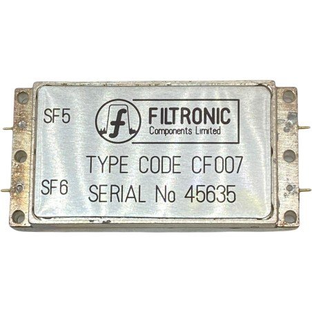 4583-100-005 CF007 Filter Assembly Filtronic