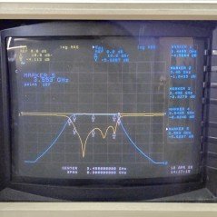 3499.5MHZ 3.45-3.55GHZ BAND PASS FILTER MICROWAVE K&L X5FVSP-3499.5/E67