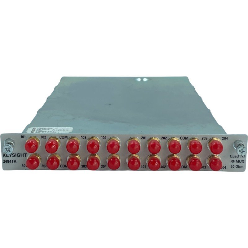 34941A Keysight Quad 1x4 50 Ohm 3 GHz Multiplexer Module