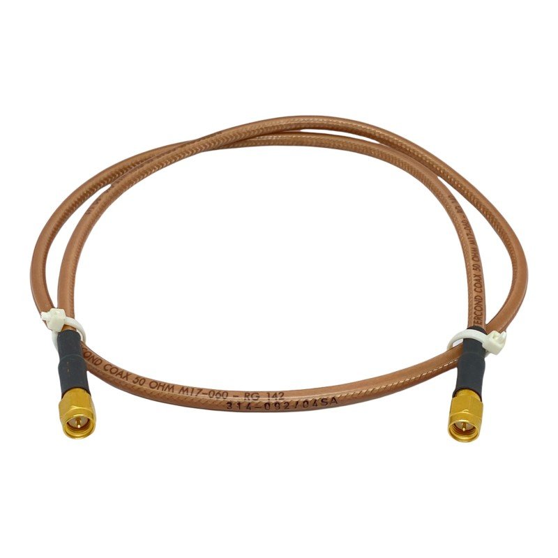 RF Cable Teflon Jumper Cable Assembly SMA(m) - SMA(m) RG142 L:80cm 60863