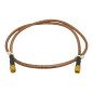 RF Cable Teflon Jumper Cable Assembly SMA(m) - SMA(m) RG142 L:80cm 60863