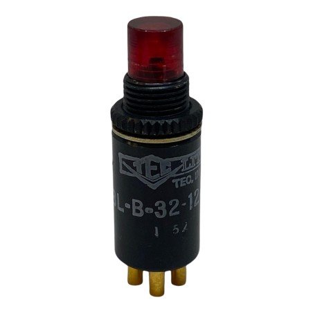 TEC MBL-B-32-124-NE2E-T Momentary Red PushButton Light Switch