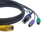 2L-5202P ATEN 1.8M PS/2 KVM Cable with 3 in 1 SPHD