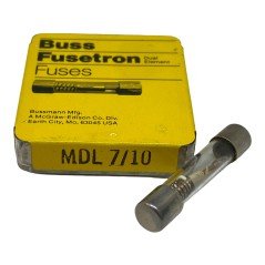 7/10A 250V MDL 7/10 Slow Blow Fuse Bussman Fusetron Qty:5