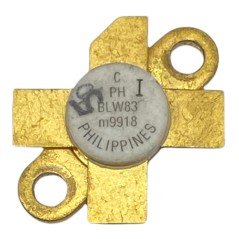 BLW83 PHILIPS RF Power Transistor, 0.0016 to 0.028 GHz, 30 W, 20 dB, 28 V, BiPolar, Cera