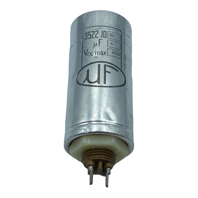 6uF 400V Paper In Oil Microfarad 3522JD30 92x40mm