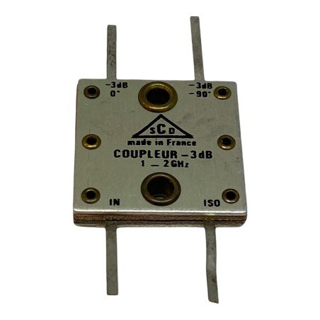 1-2GHZ 3DB 50W SCD HYBRID COUPLER