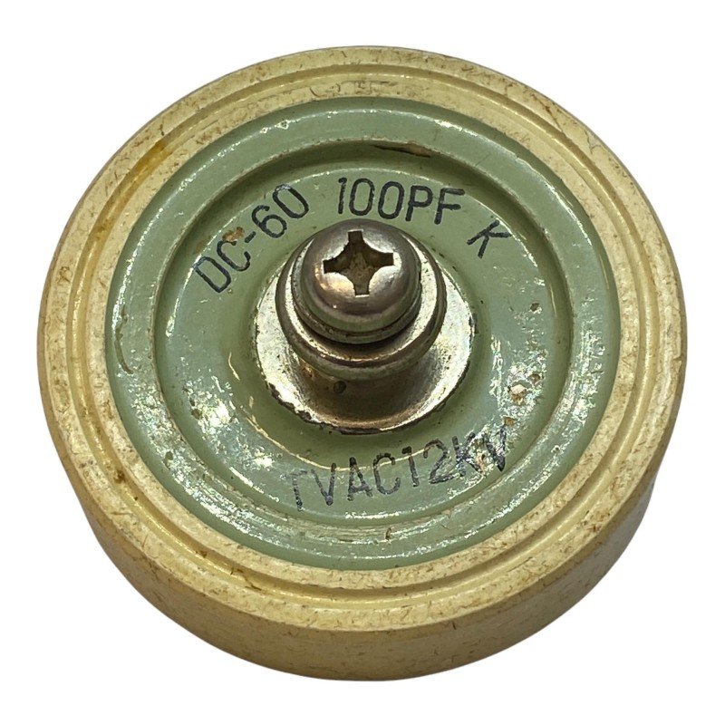 100pF 12000V 12KV Ceramic Doorknob Capacitor DC-60 Kosyuha 60x15mm