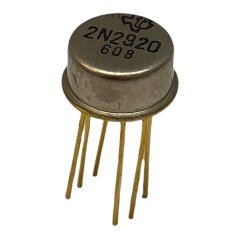 2N2920 Texas Instruments Dual NPN Planar Goldpin Transistor