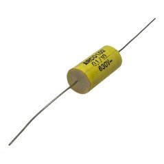 0.1uF 100nF 630V 10% Axial Film Capacitor 1.02 Arcotronics 25x12.5mm