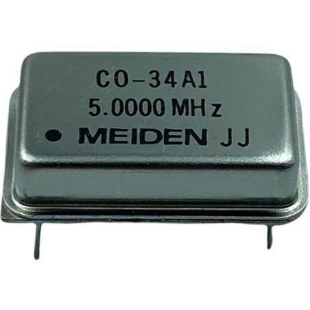 5MHz 4 Pin Crystal Oscillator Clock CO-34A1 Meiden 20.3x12.7mm
