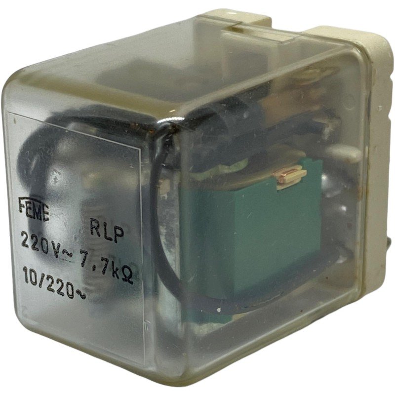 7.7KOHM RLP RELAY ELECTROMAGNETIC FEME 10A 220VAC