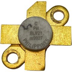 BLV21 RF Power Transistor, up to 0.175 GHz, 15 W, 10 dB, 28 V PHILIPS