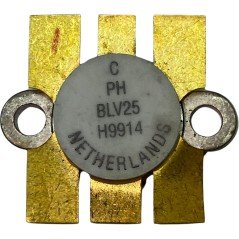 BLV25 Philips RF Transistor NPN 28V Date Code H9914  175 W/108MHz
