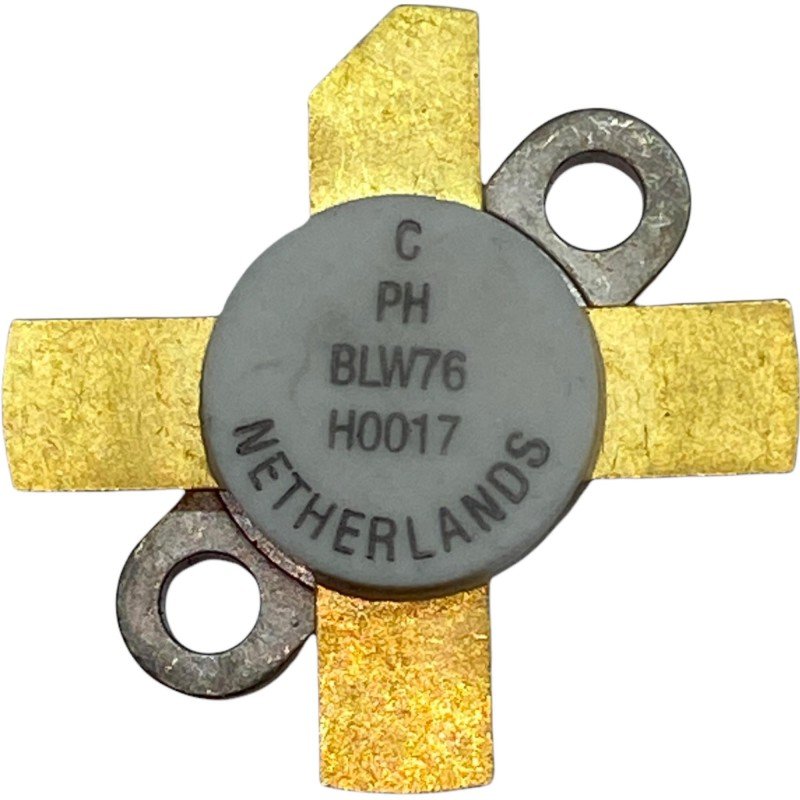 BLW76 Philips RF Power Transistor 0.001-0.03GHz, 80 W, 13 dB, 28 V, BiPolar, Flange