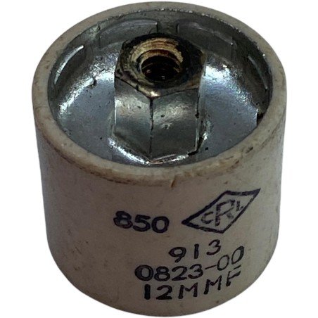12pF 5000V 5kV Transmitting Doorknob Ceramic Capacitor CRL 913 21x20mm