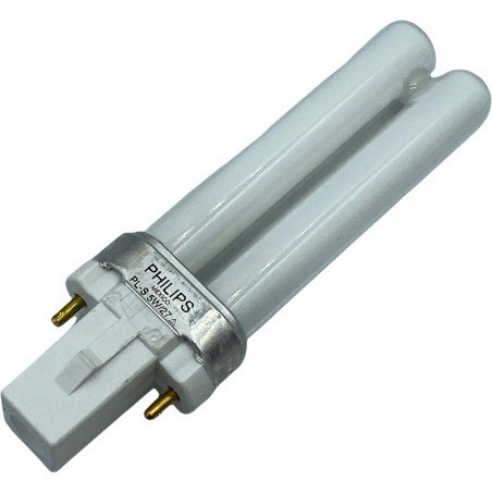 PHILIPS PL-S 5W/27 G23 Base Fluorescent Lamp Twin Tube