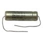 90uF 85Vdcw 120V Axial Tantalum Capacitor CBD-90-010 Sprague 57.5x17.5mm