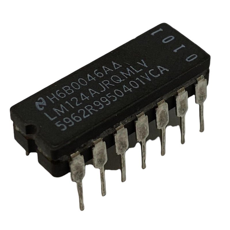 LM124AJRQMLV National Ceramic Integrated Circuit