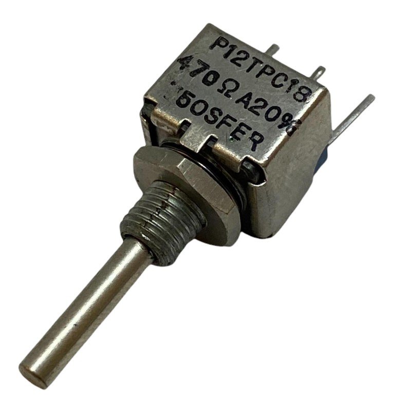 470Ohm 470R Fully Sealed Container Cermet Potentiometer P12TPC18 Sfernice