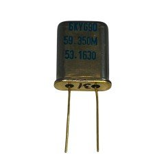 59.350Mhz Quartz Crystal Oscillator Goldpin 6KYG90