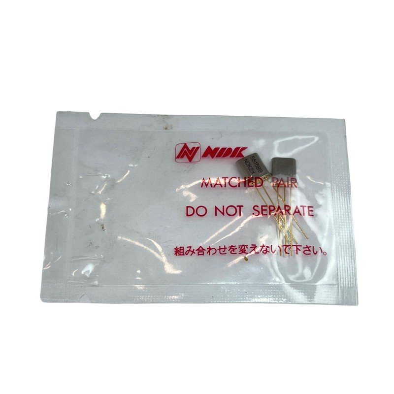 58.150Mhz Quartz Crystal Filter Matched Pair 58150BB-NDK2X