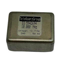 10Mhz Quartz Crystal Oscillator Telequartz Group E05942694