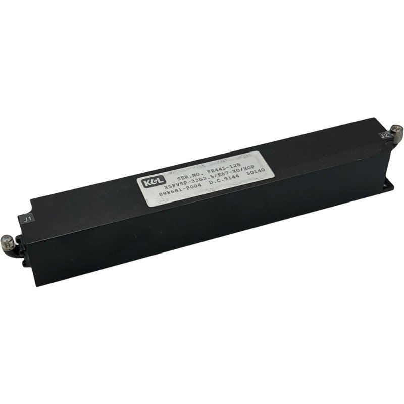 X5FVSP-3383.5/E67-X0/X0P K&L  3.38GHZ 3.3-3.4GHZ MICROWAVE FILTER BAND PASS