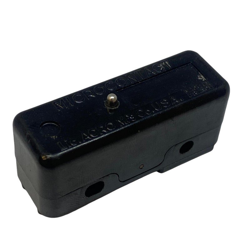 Microcontact SPDT Snap Action Pushbutton Microswitch 125V/10A