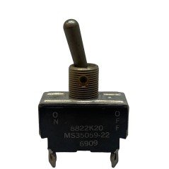 MS35059-22 6909 DPST ON-OFF Toggle Switch