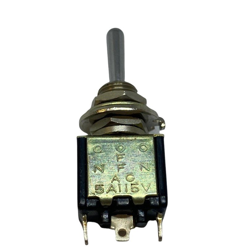 MST105E ALCO SPDT ON-OFF-ON Toggle Switch 5A/115Vac