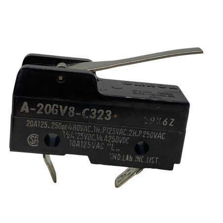 A-20GV8-C323 UND LAB SPDT Snap Action Microswitch 125/250/480Vac 20A
