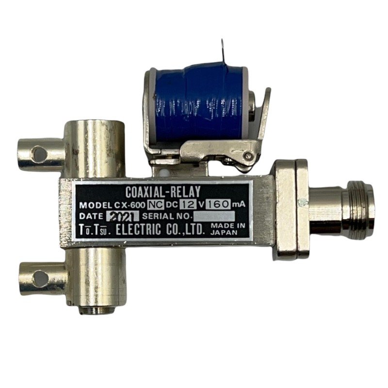 CX600NC CX-600NC Tohtsu SPDT Coaxial Relay RF Switch 12VDC