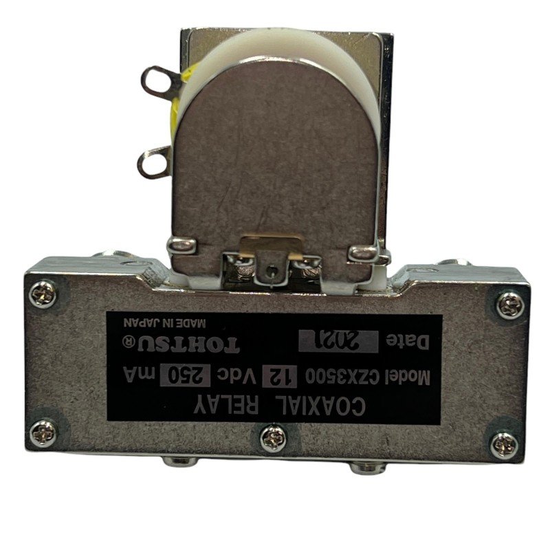 CZX-3500 CZX3500 TOHTSU SPDT Coaxial Relay Switch RF 12V N TYPE