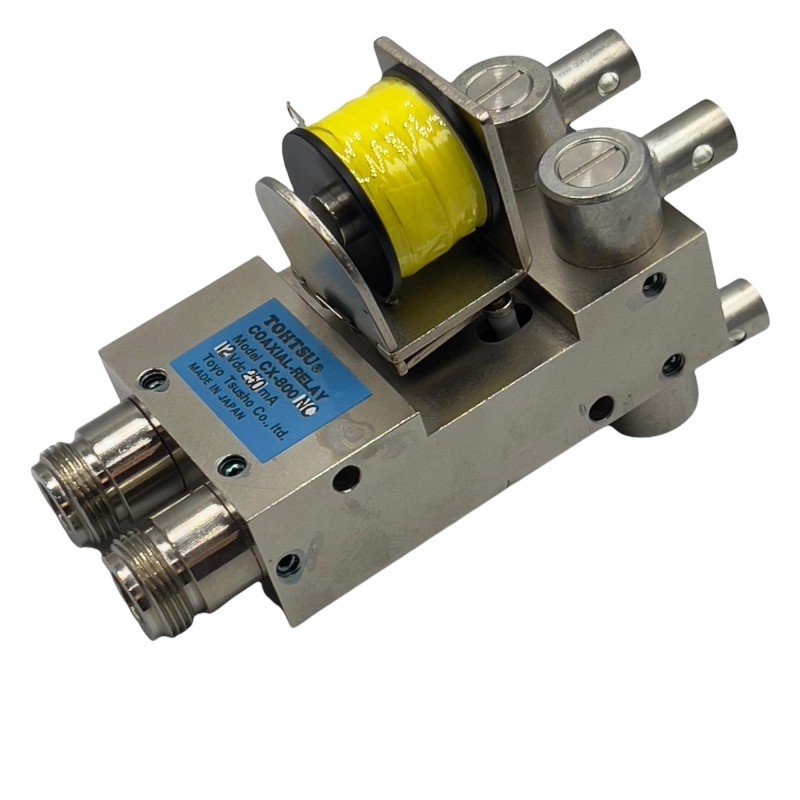 CX800NC CX-800NC Tohtsu DPDT Coaxial Relay RF Switch 12VDC