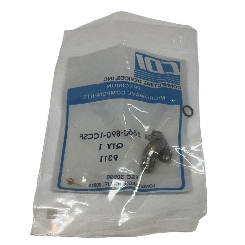 5660-890-1CCSF CDI SMA(f) Radius 45Degree Coaxial Connector Panel Mount