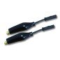 CRC01EM PEAK ELECTRONICS Replacement Gold Plated Croc Clip Set for Atlas ESR wit
