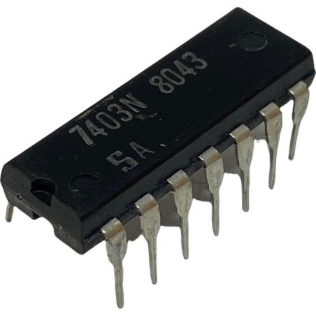 7403N Signetics Integrated Circuit