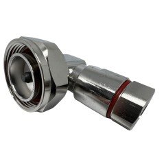 7/16 (m) Plug Coaxial Connector 90Degree for 1/2" Cable CPE 20-302