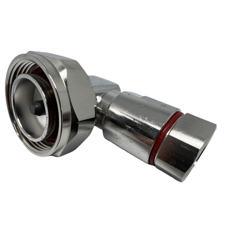 7/16 (m) Plug Coaxial Connector 90Degree for 1/2" Cable CPE 20-302