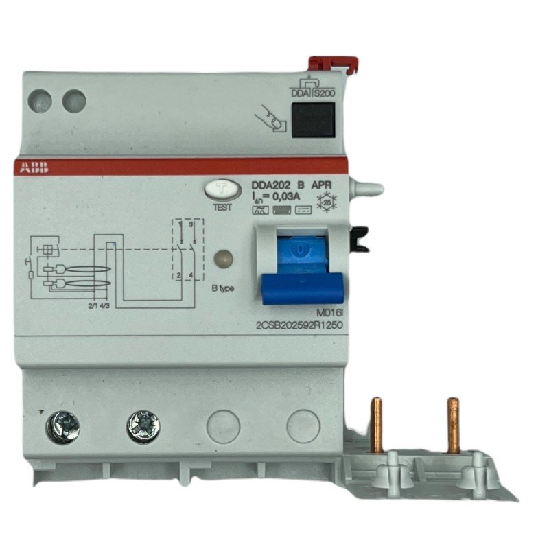 ABB 2CSB202592R1250 DDA202 B-25/0,03 25A 2P Differential Block RCD Switch Circuit Breaker