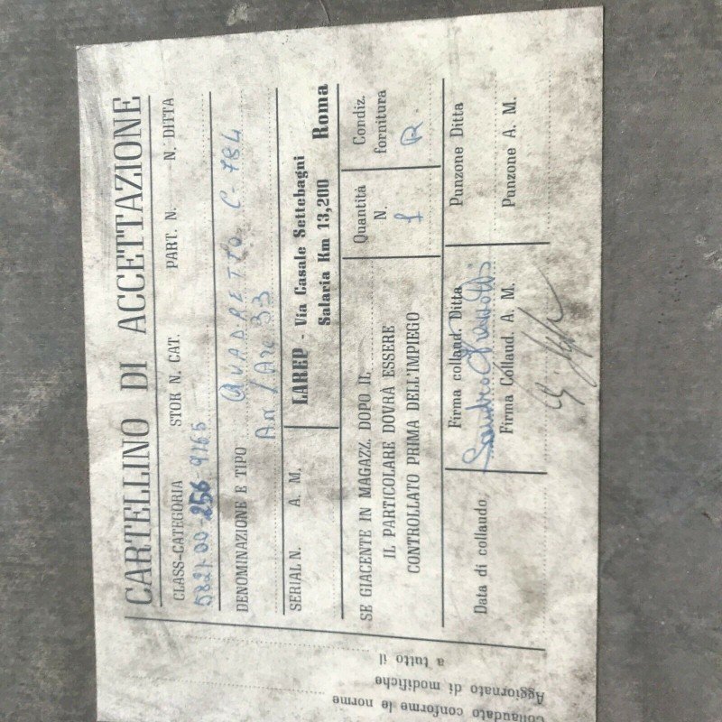 C784/ARC-33 Control Panel For ARC-33 Military Radio 5821-00-256-9165 Nos