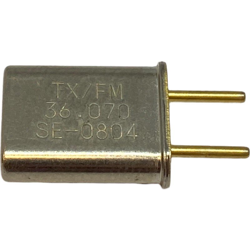36.070MHz 2 Pin Goldpin Crystal Oscillator Clock TX/FM 13.2x10.85mm