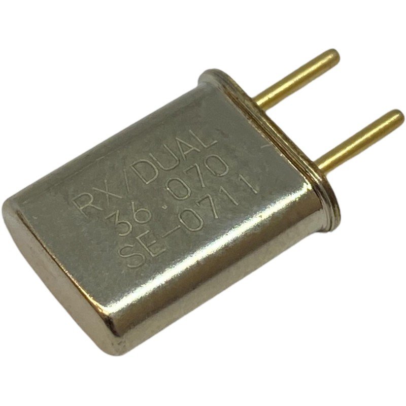36.070MHz 2 Pin Goldpin Crystal Oscillator Clock RX/Dual 13.2x10.85mm