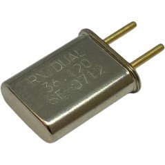 36.120MHz 2 Pin Goldpin Crystal Oscillator Clock RX/Dual 13.2x10.85mm