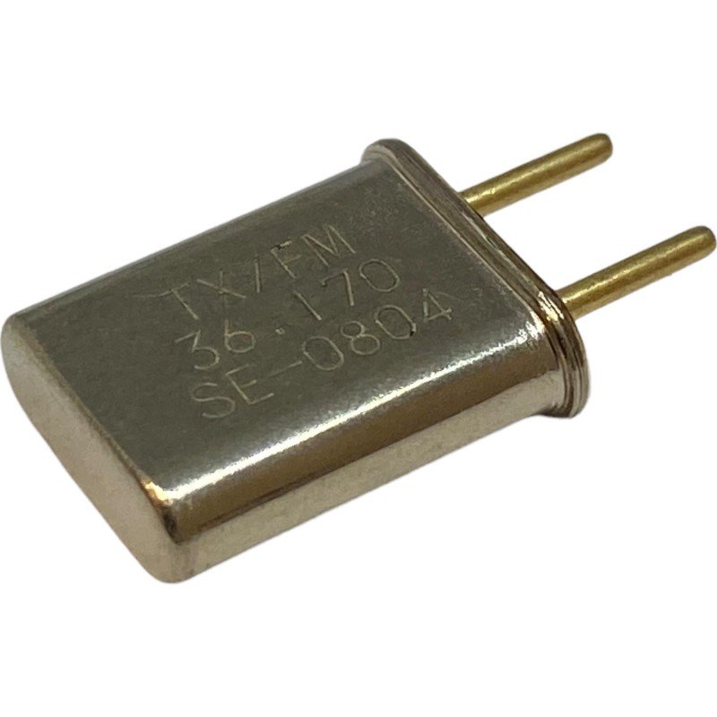 36.170MHz 2 Pin Goldpin Crystal Oscillator Clock TX/FM 13.2x10.85mm
