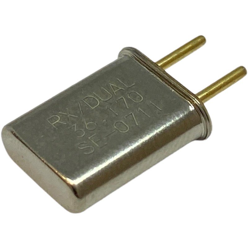 36.170MHz 2 Pin Goldpin Crystal Oscillator Clock RX/Dual 13.2x10.85mm
