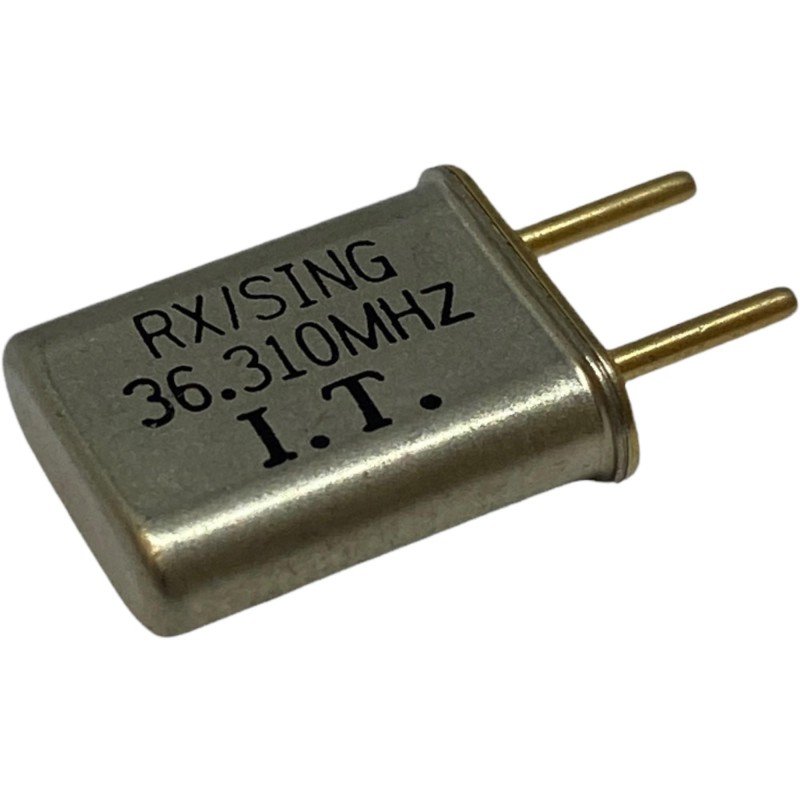 36.310MHz 2 Pin Goldpin Crystal Oscillator Clock RX/Sing 13.2x10.85mm