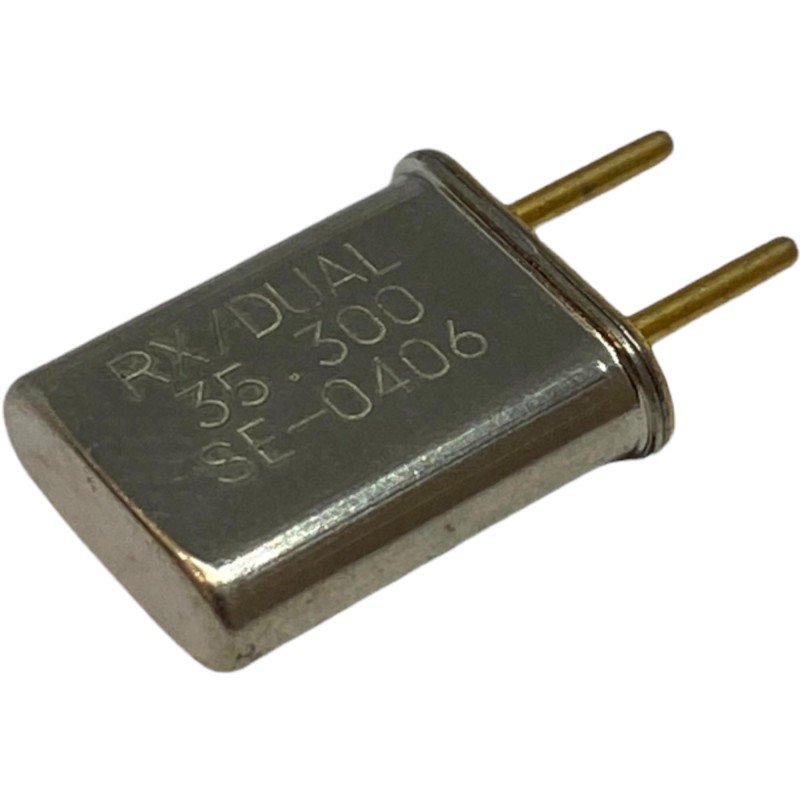 35.300MHz 2 Pin Goldpin Crystal Oscillator Clock RX/Dual 13.2x10.85mm